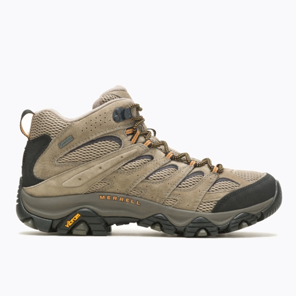 Merrell Miesten Moab 3 Mid Gore-tex Pekaanipähkinä