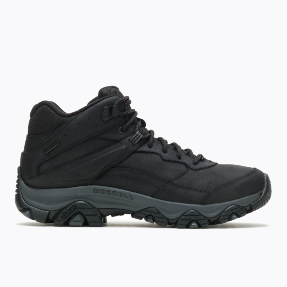 Merrell Miesten Moab Adventure 3 Mid Vedenpitävä Musta