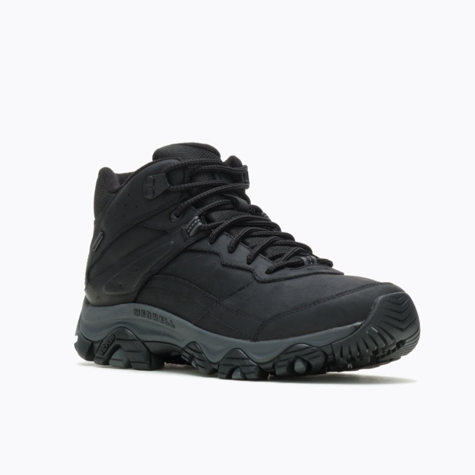 Merrell Miesten Moab Adventure 3 Mid Vedenpitävä Musta