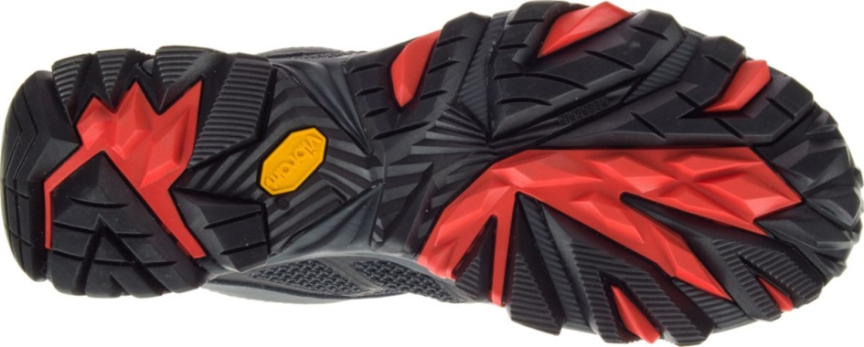 Merrell Miesten Moab Fst 2 Gore-tex Musta-graniitti