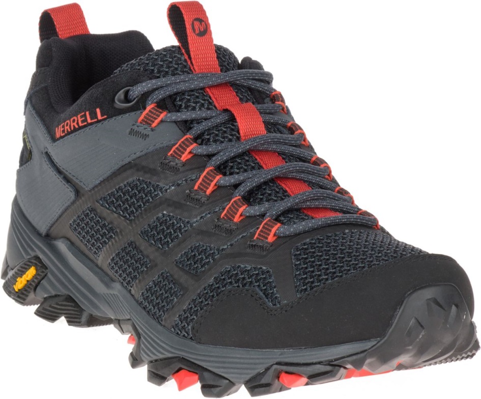 Merrell Miesten Moab Fst 2 Gore-tex Musta-graniitti