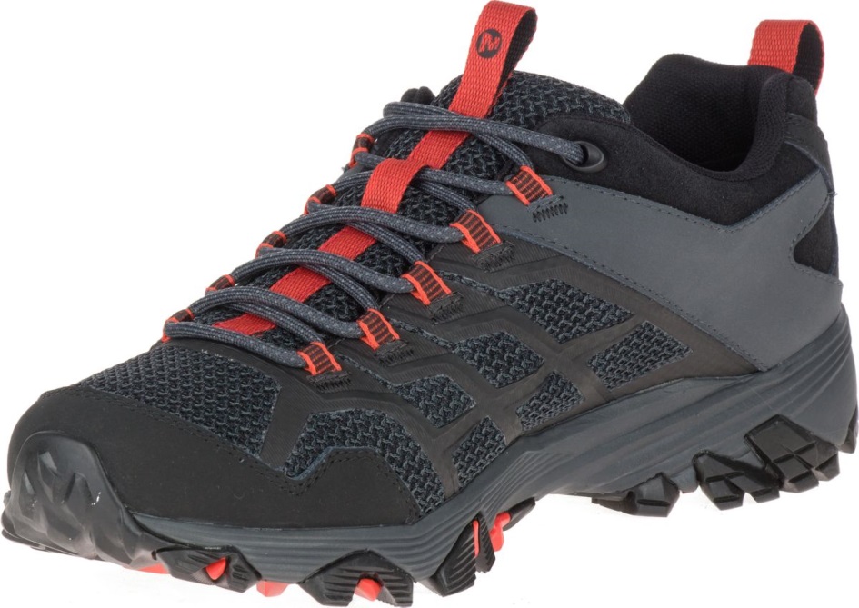 Merrell Miesten Moab Fst 2 Gore-tex Musta-graniitti