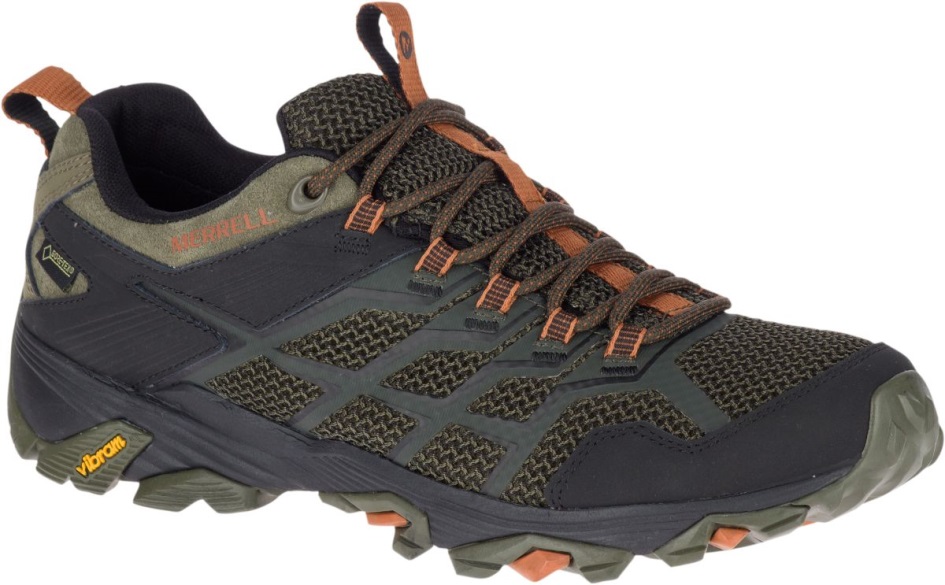 Merrell Miesten Moab Fst 2 Gore-tex Oliivi-adobe