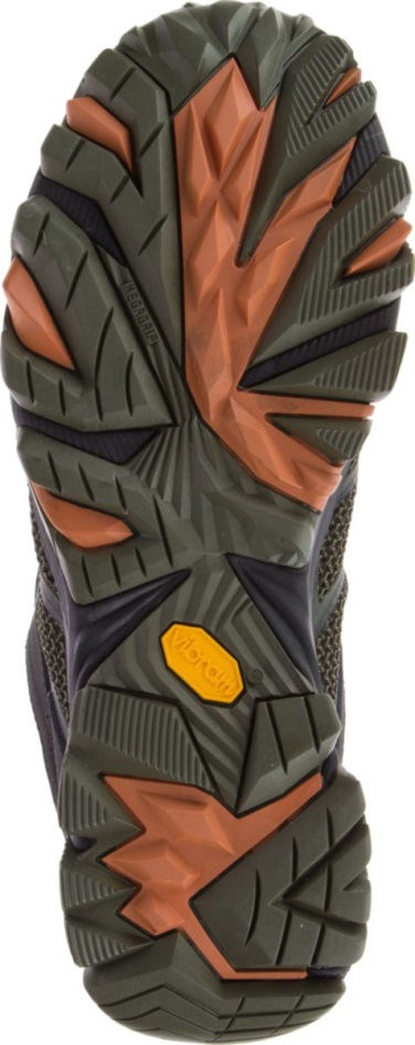Merrell Miesten Moab Fst 2 Gore-tex Oliivi-adobe