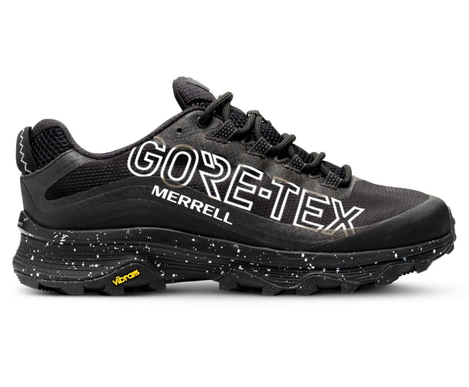 Merrell Miesten Moab Speed Gore-tex Se Musta