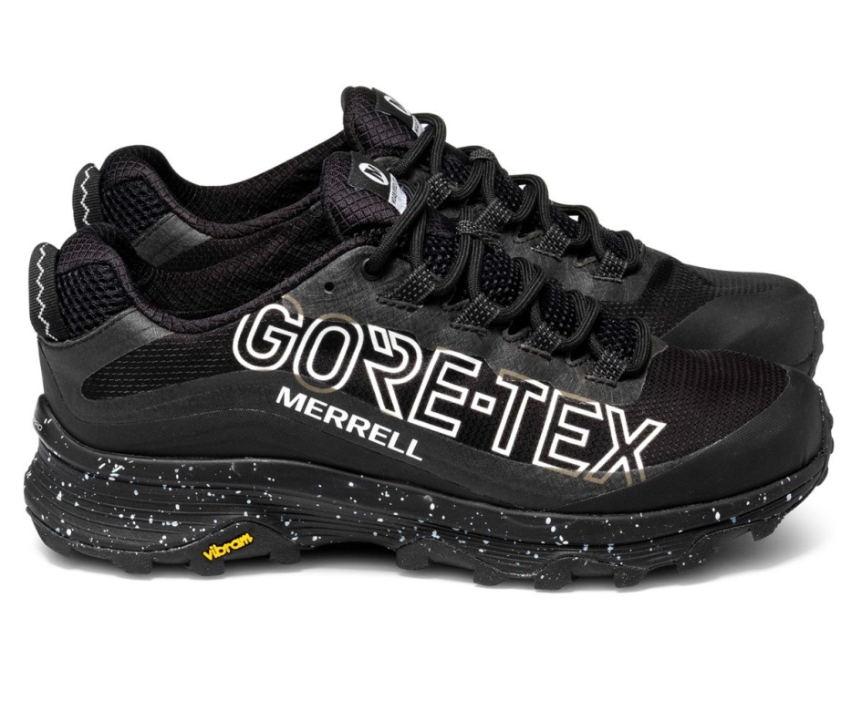 Merrell Miesten Moab Speed Gore-tex Se Musta