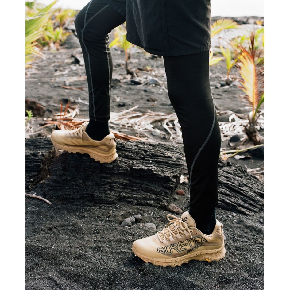 Merrell Miesten Moab Speed Gore-tex Se Kojootti