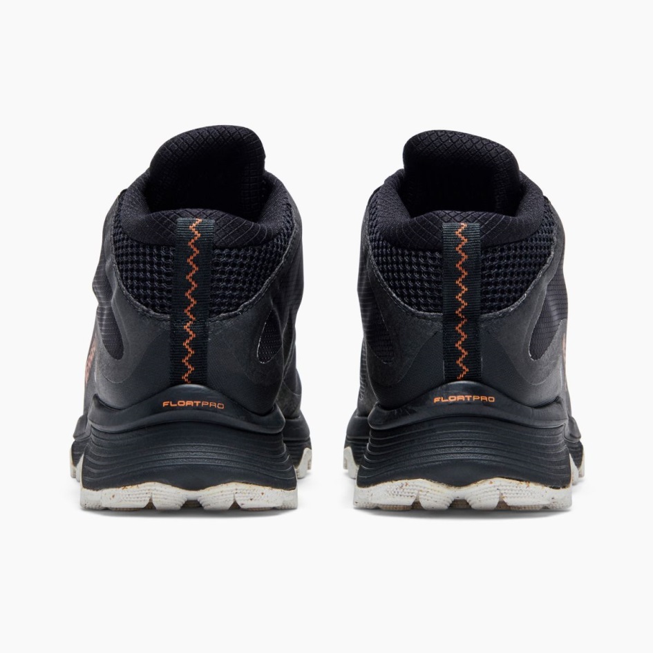 Merrell Miesten Moab Speed Mid Gore-tex Musta
