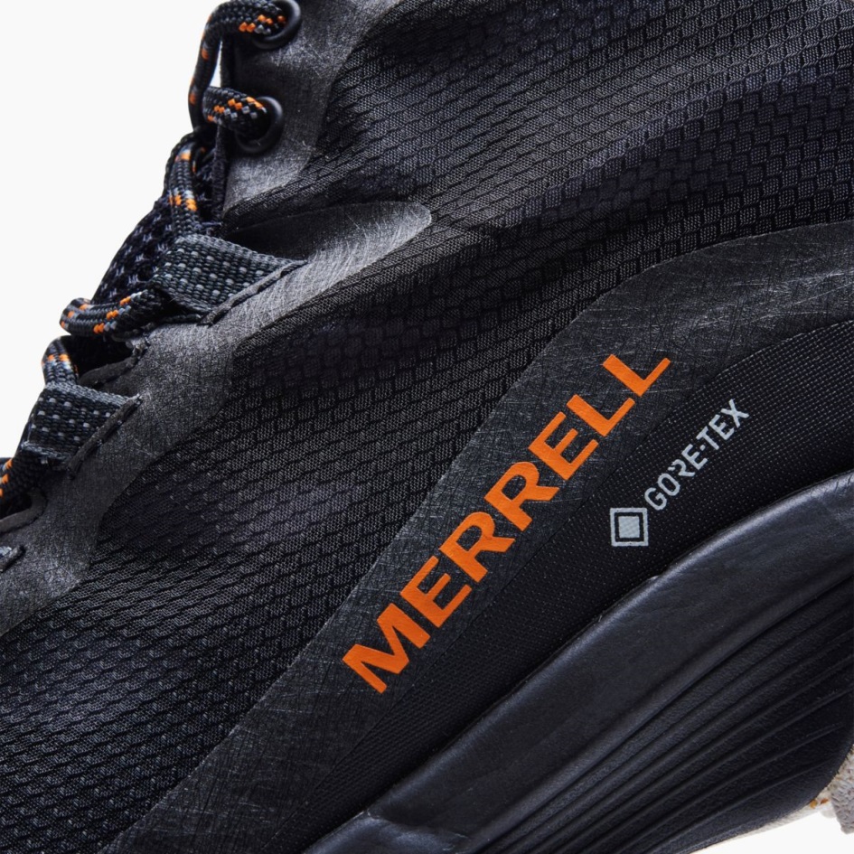 Merrell Miesten Moab Speed Mid Gore-tex Musta