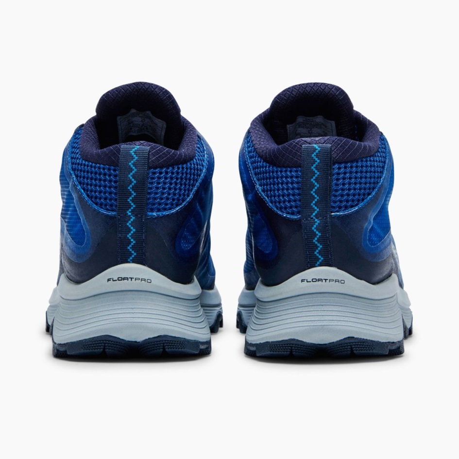 Merrell Miesten Moab Speed Mid Gore-tex Navy