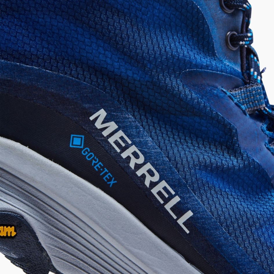 Merrell Miesten Moab Speed Mid Gore-tex Navy
