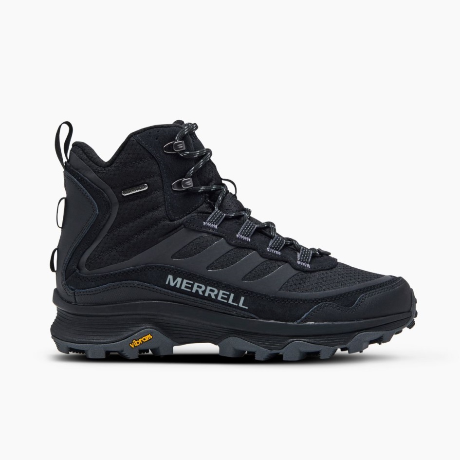 Merrell Miesten Moab Speed Thermo Mid Vedenpitävä Musta