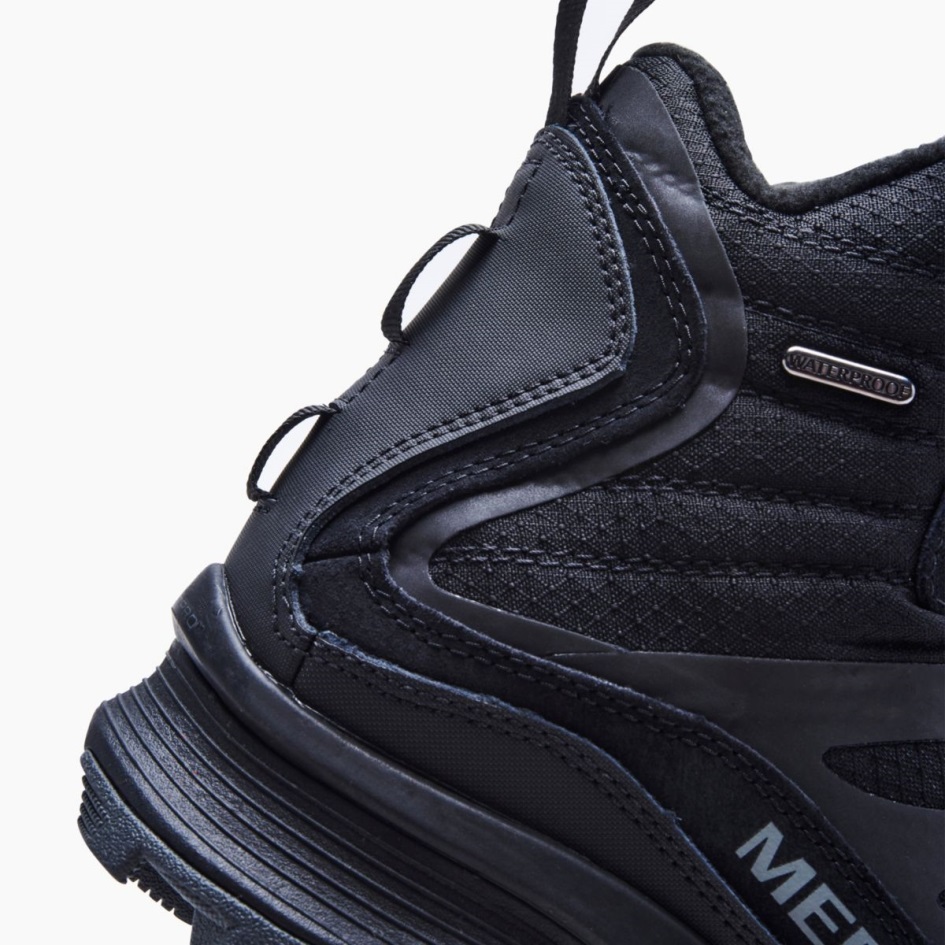 Merrell Miesten Moab Speed Thermo Mid Vedenpitävä Musta