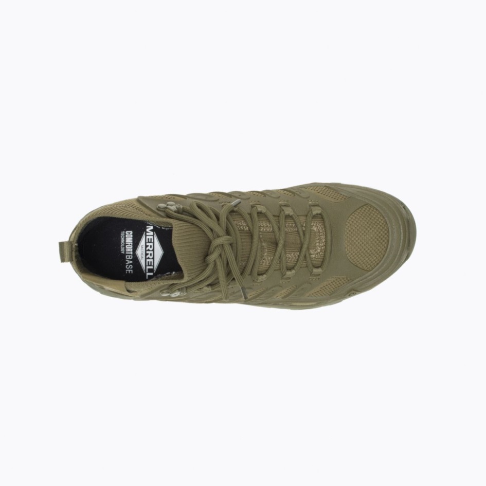 Merrell Miesten Moab Velocity Tactical Mid Vedenpitävä Oliivi