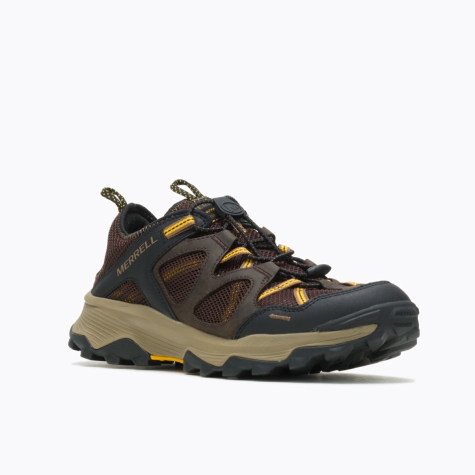 Merrell Miesten Speed Strike Nahkaseula Espresso