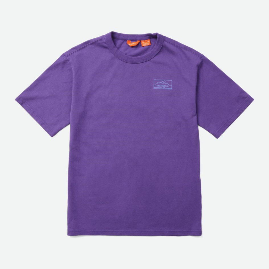 Merrell Miesten Sunbaked Japan Tee Kuninkaallinen Violetti