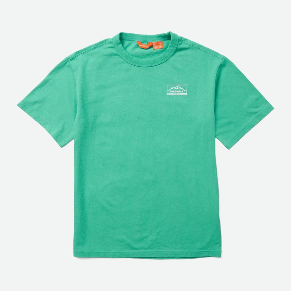 Merrell Miesten Sunbaked Japan Tee Merivihreä