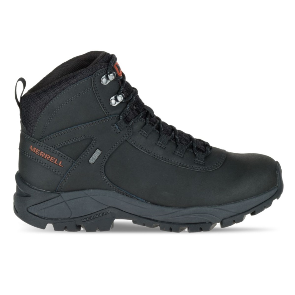 Merrell Miesten Vego Mid Nahka Vedenpitävä Musta