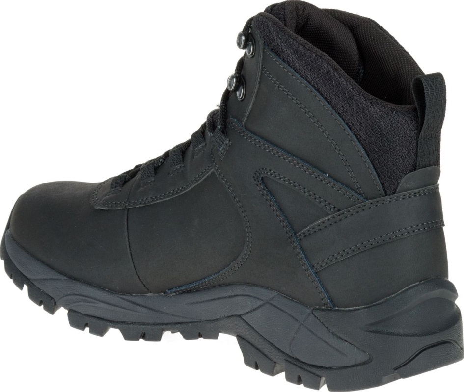 Merrell Miesten Vego Mid Nahka Vedenpitävä Musta