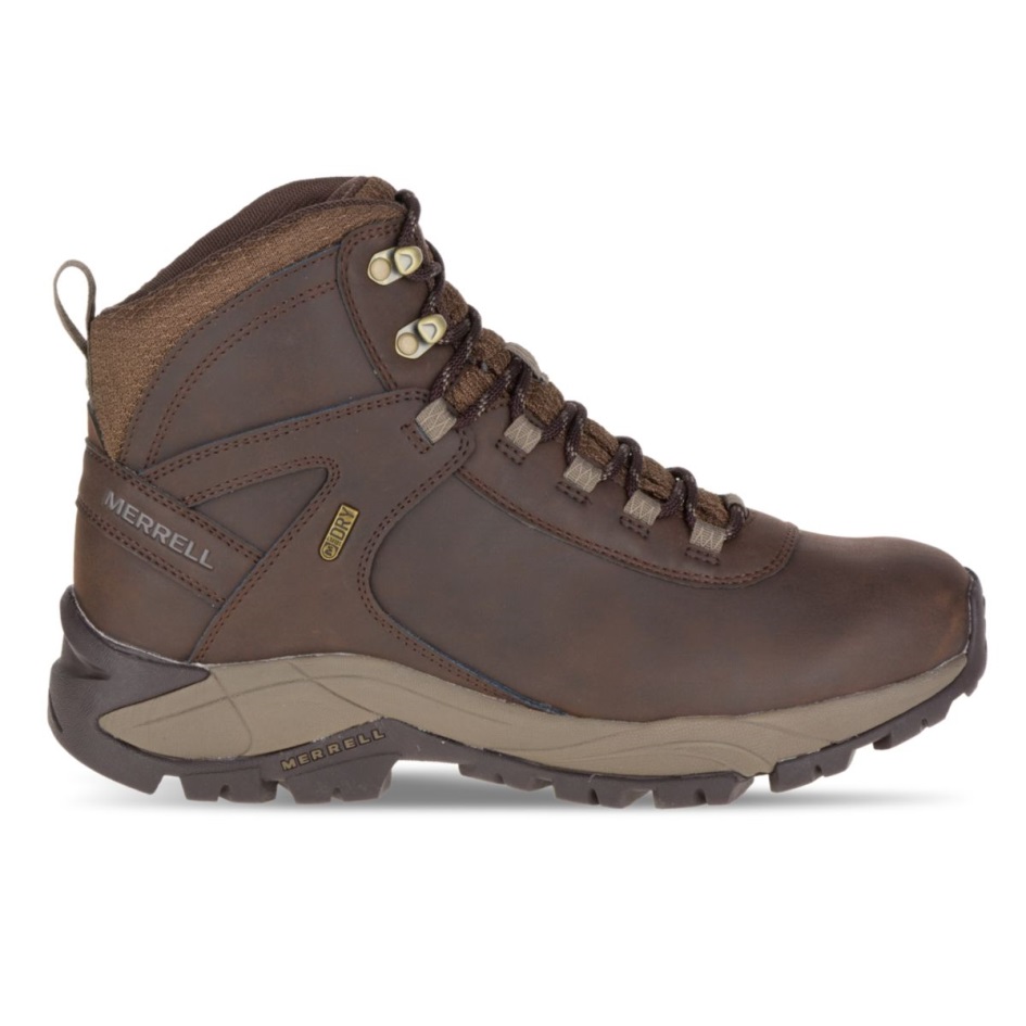 Merrell Miesten Vego Mid Nahka Vedenpitävä Espresso