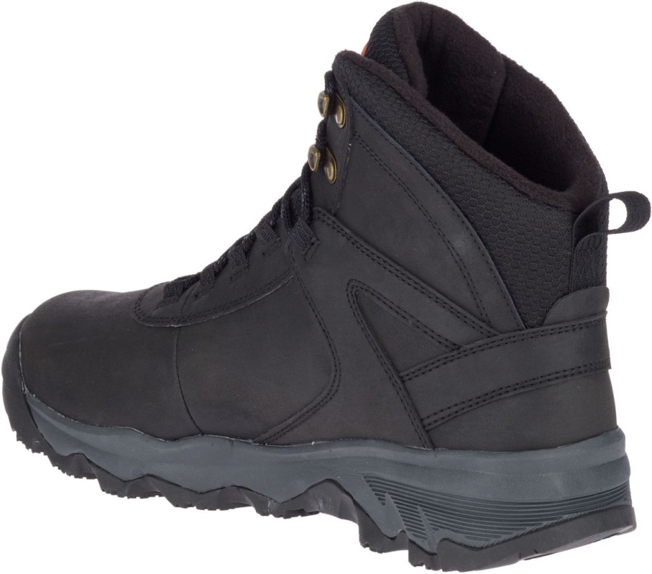 Merrell Miesten Vigo Thermo Mid Nahka Vedenpitävä Musta