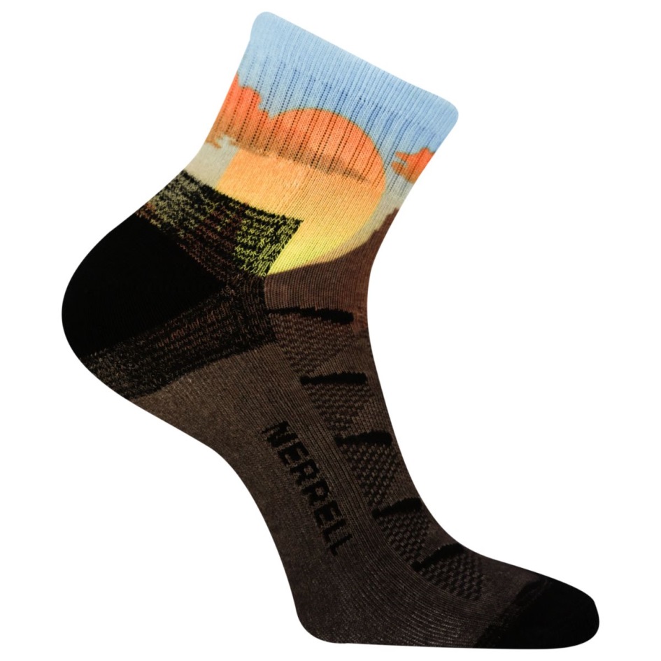 Merrell Moab Hiker Quarter Sukka Tummanruskea