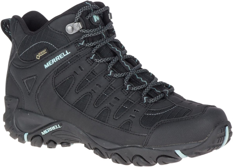 Merrell Naisten Accentor Sport Mid Gore-tex Black-aquifer