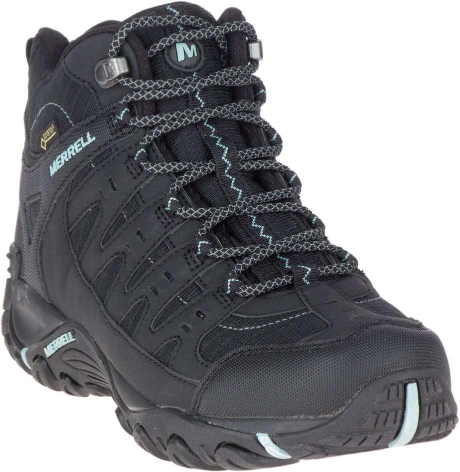 Merrell Naisten Accentor Sport Mid Gore-tex Black-aquifer