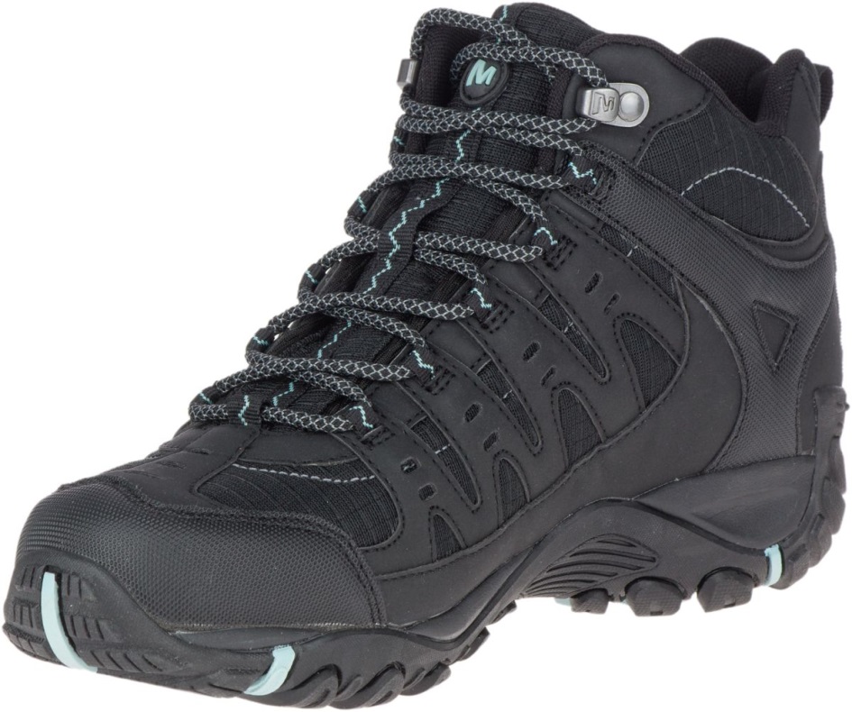 Merrell Naisten Accentor Sport Mid Gore-tex Black-aquifer