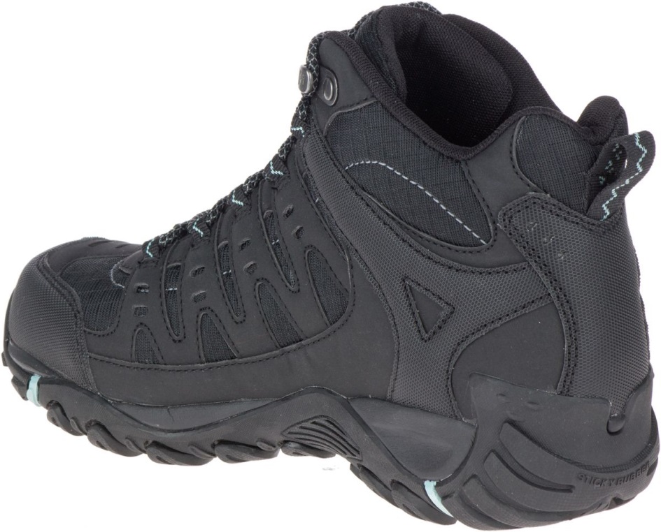 Merrell Naisten Accentor Sport Mid Gore-tex Black-aquifer
