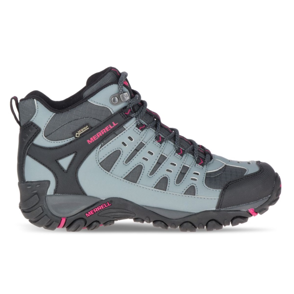 Merrell Naisten Accentor Sport Mid Gore-tex Graniitti-ruusu Punainen