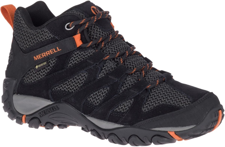 Merrell Naisten Alverstone Keskimmäinen Gore-tex Musta