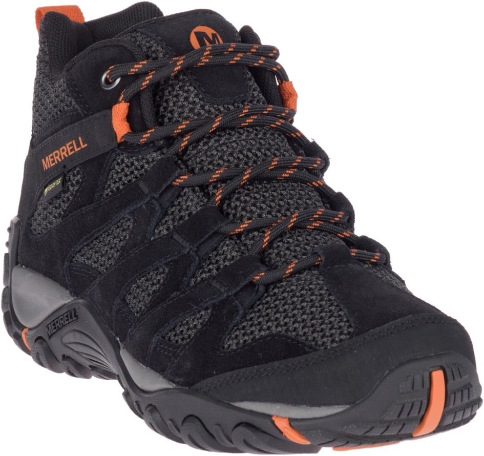 Merrell Naisten Alverstone Keskimmäinen Gore-tex Musta
