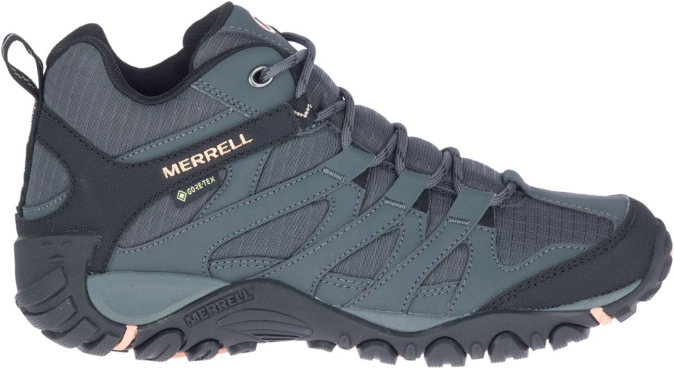 Merrell Naisten Claypool Sport Mid Gore-tex Harmaa-persikka