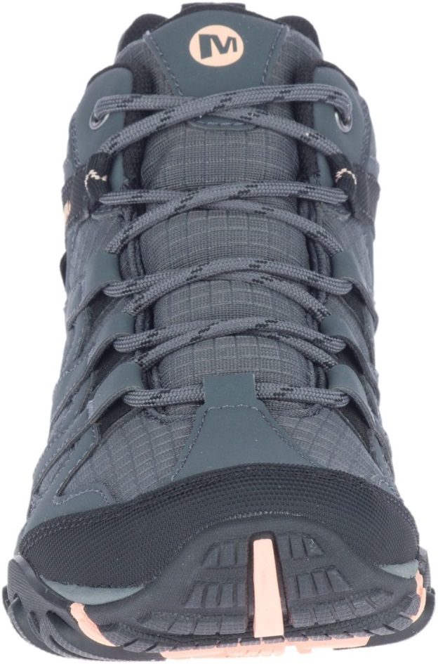 Merrell Naisten Claypool Sport Mid Gore-tex Harmaa-persikka