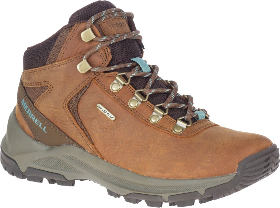 Merrell Naisten Erie Mid Nahka Vedenpitävä Toffee
