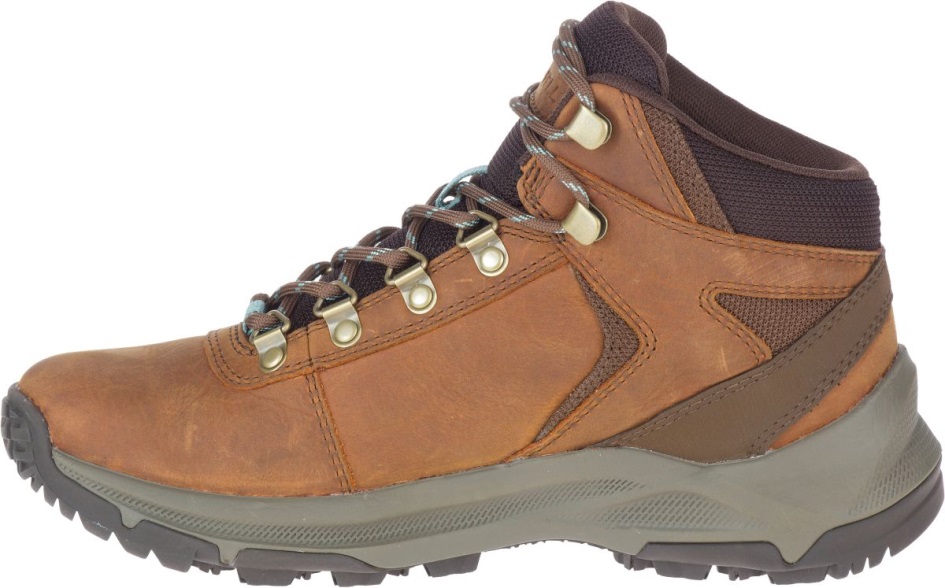 Merrell Naisten Erie Mid Nahka Vedenpitävä Toffee