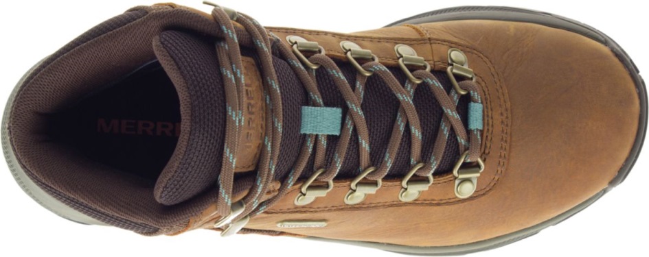 Merrell Naisten Erie Mid Nahka Vedenpitävä Toffee