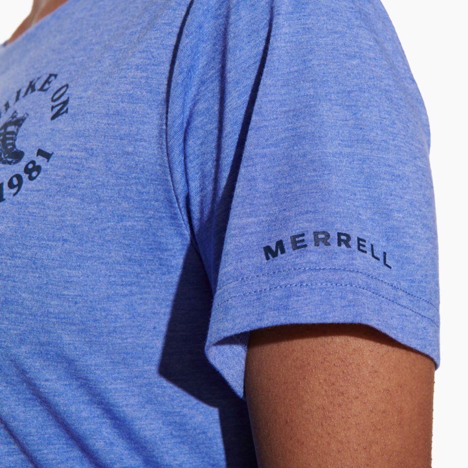 Merrell Naisten Vaellus Tee Baja Blue Kanerva