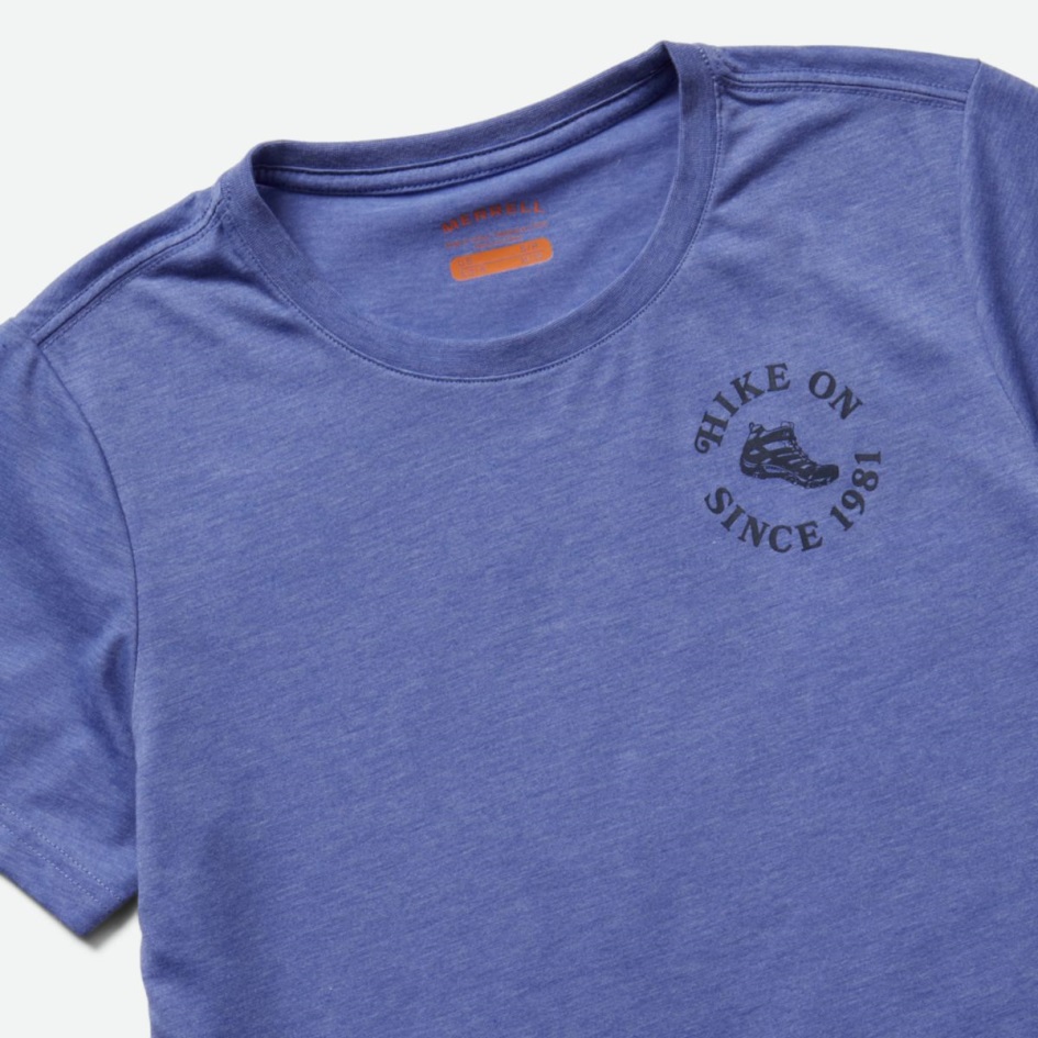 Merrell Naisten Vaellus Tee Baja Blue Kanerva