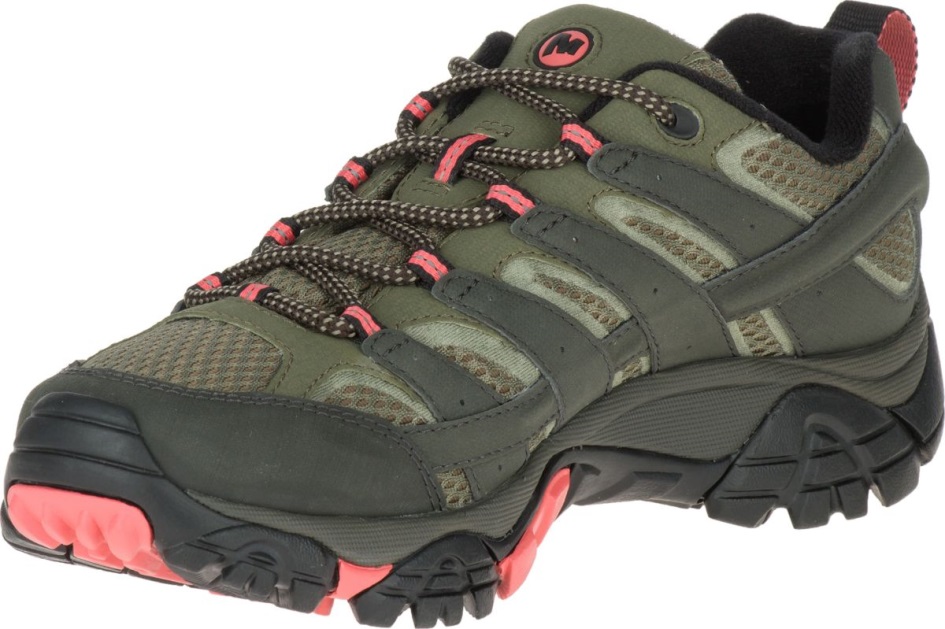 Merrell Naisten Moab 2 Gore-tex Beluga-oliivi