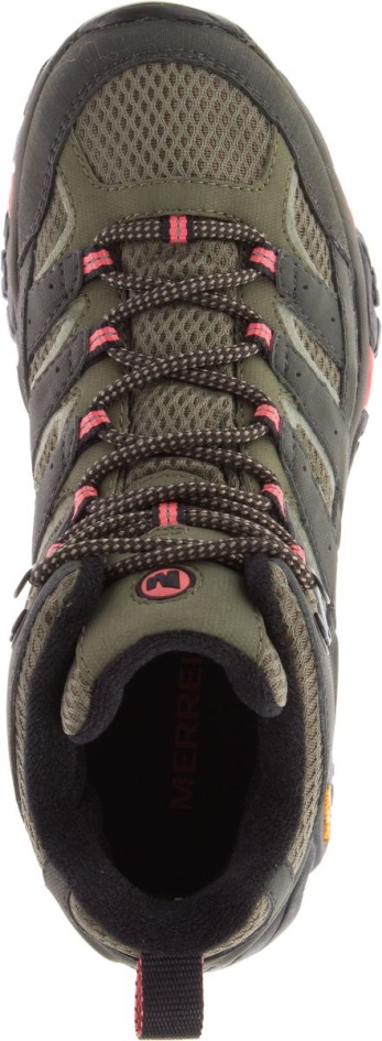 Merrell Naisten Moab 2 Mid Gore-tex Beluga-oliivi