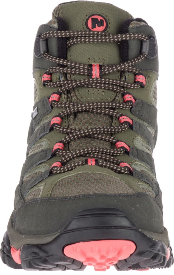 Merrell Naisten Moab 2 Mid Gore-tex Beluga-oliivi
