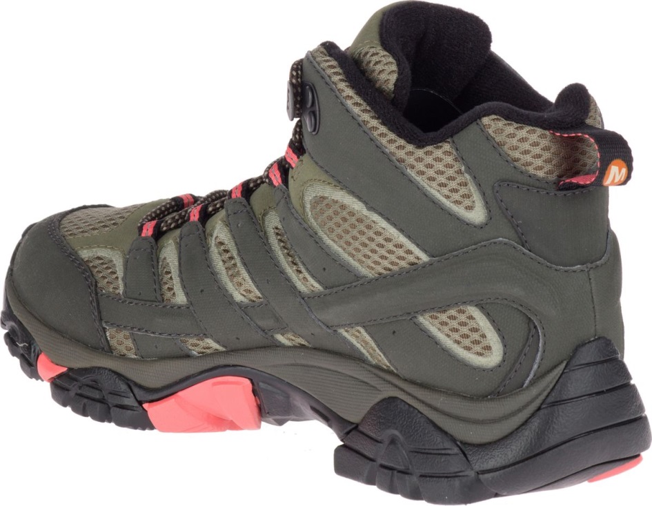 Merrell Naisten Moab 2 Mid Gore-tex Beluga-oliivi