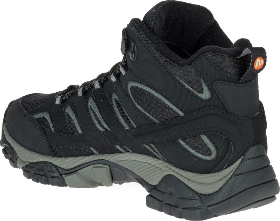 Merrell Naisten Moab 2 Mid Gore-tex Musta