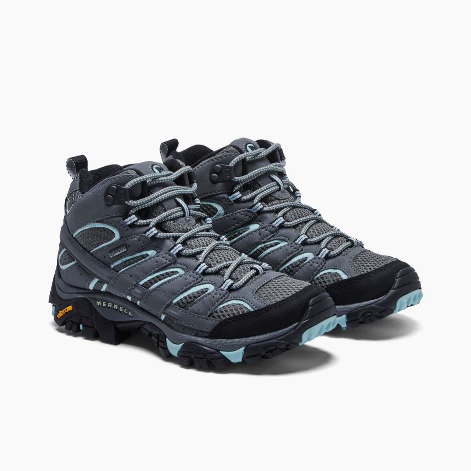 Merrell Naisten Moab 2 Mid Gore-tex Sedona Salvia