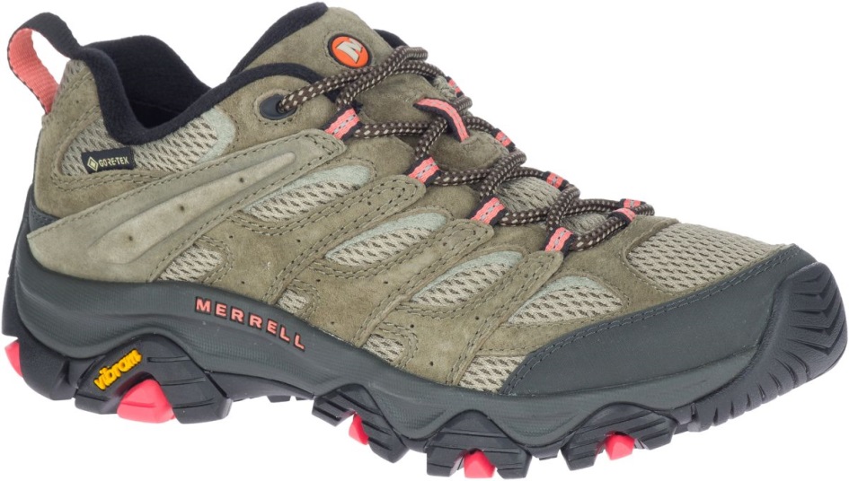 Merrell Naisten Moab 3 Gore-tex Oliivi
