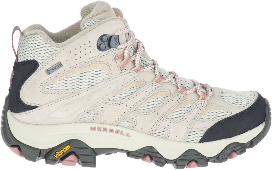 Merrell Naisten Moab 3 Mid Gore-tex -alumiinia