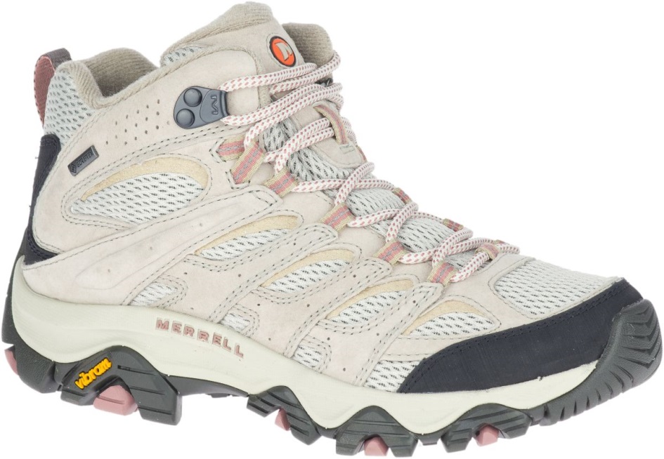 Merrell Naisten Moab 3 Mid Gore-tex -alumiinia
