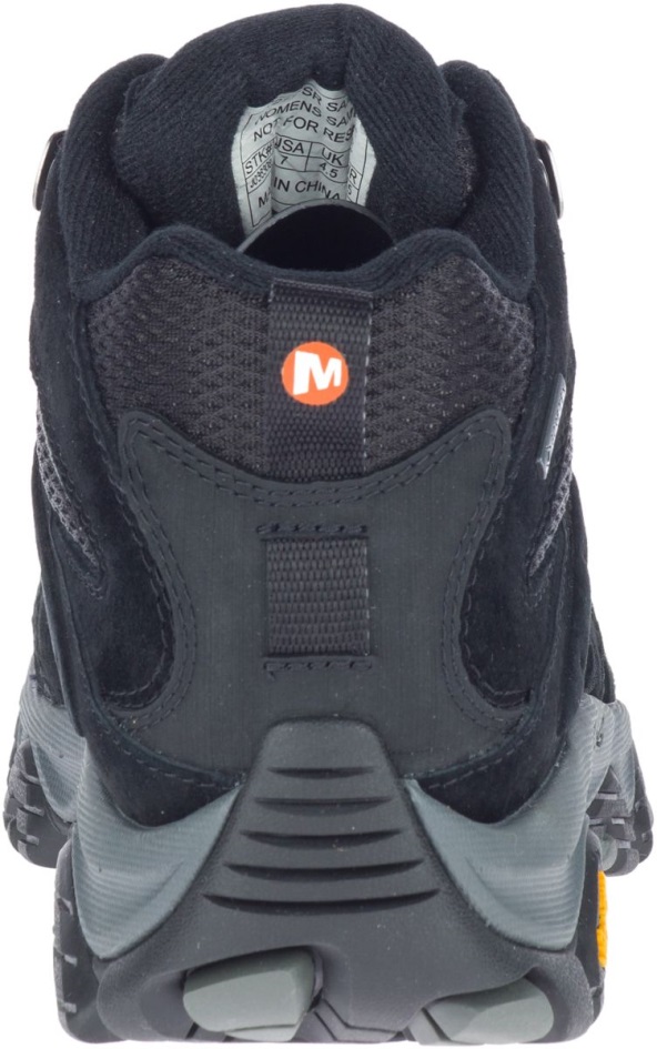 Merrell Naisten Moab 3 Mid Gore-tex Musta-harmaa